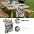 thumbnail image 5 of Farmhouse Parrots Table Runner - 48 Inch Long, Kitchen Dining Table Runner Dresser Scarves, Spring Summer Botanical Leaf Watercolor Farmhouse Decor for Coffee Tables Wedding Party Banquet, 5 of 8