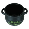 thumbnail image 6 of Green Thumb Witch Gardening Black Herbs For Spells Cauldron Planter Pot 7.5"D, 6 of 10