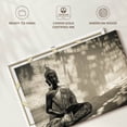 thumbnail image 6 of Elephant Stock Bw Thai Buddha Wall Art - Horizontal Canvas Wall Art - Living Room Wall Decor - Religion And Spirituality Canvas - Gray And Beige Decor - 39" x 26", 6 of 8
