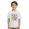 thumbnail image 6 of Heydday Kids Autism Awareness T-Shirt - Love Needs No Words Tie-Dye Tee for Boys Girls, Neurodiversity Inclusion Graphic Shirt, Soft Cotton Summer Top(White/4-5Years), 6 of 6