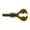 Green Pumpkin, variant on Berkley PowerBait® Shape 108, 4 in, GOAT