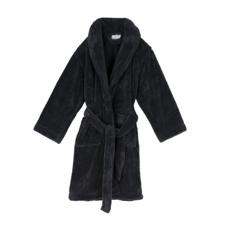 

TowelSelections Girls Robe Kids Plush Shawl Fleece Bathrobe