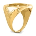thumbnail image 7 of 14K Yellow Gold 0.01AE Polished Coin Ring Size 10, 7 of 7