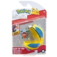 thumbnail image 2 of Pokemon Clip 'N' Go - Griknot + Rapide Ball, 2 of 2