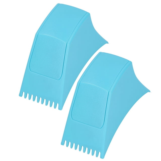 Eddwiin Raspador de Hielo de Mano - 2 unids/Set Raspador de Hielo de Mano Herramienta de eliminación de Nieve para Parabrisas de Coche Herramienta de Limpieza de Ventanas de Coche