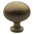 thumbnail image 2 of Baldwin 4913412 1.375 in. Decorative Oval Cabinet Knob - Distressed Venetian Bronze, 2 of 7
