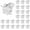 Clear, variant on 24 count Mini Claw Hair Clips,10mm/0.39 Inch Plastic Hair Claw Clips,Clear Hair Clamp for Girls Women and