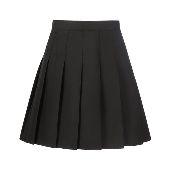 Visaccy Jupes de Tennis Plissées pour Filles et Femmes, Taille Haute Élastique, Skorts de Golf Athlétiques avec Shorts, Taille 2T