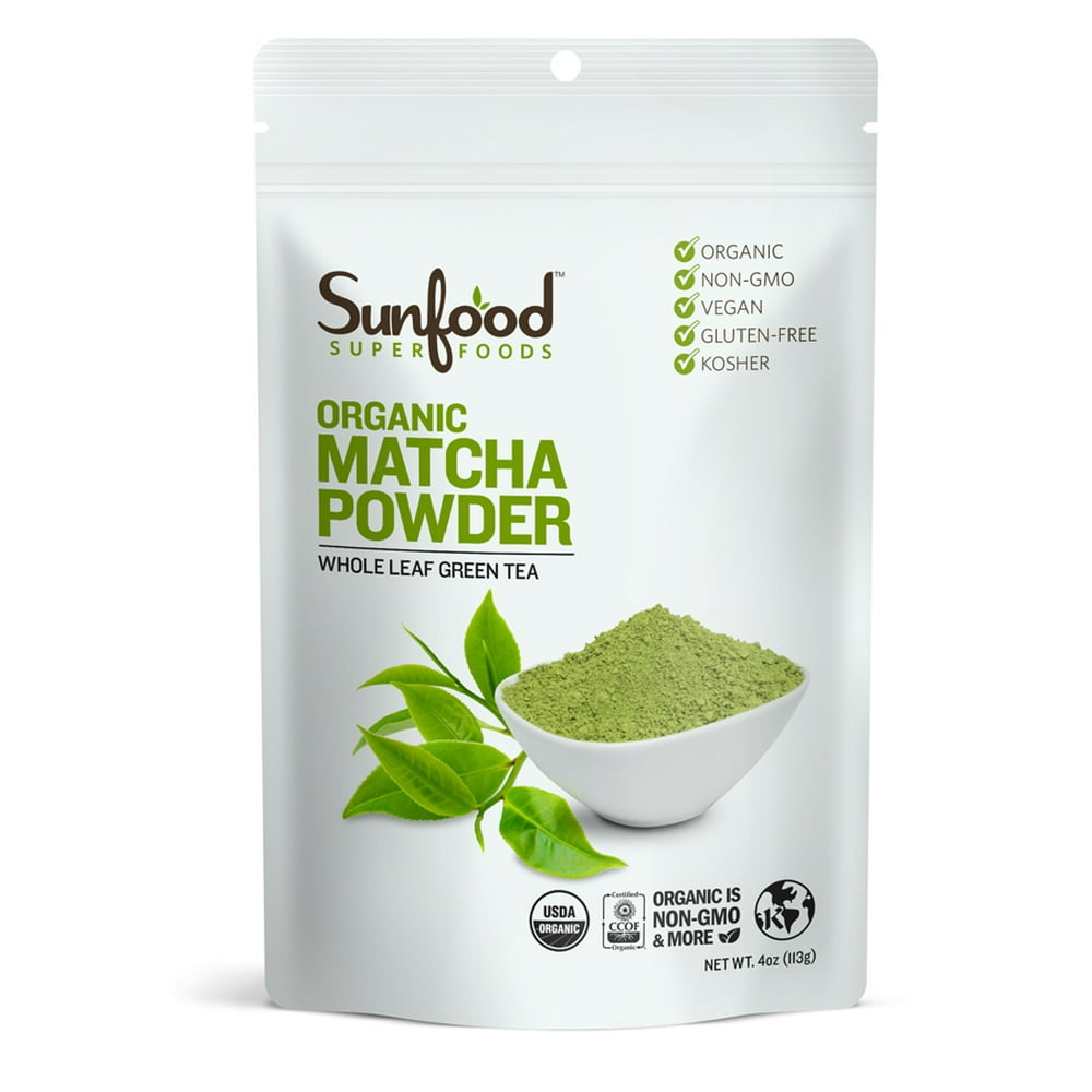 Sunfood Superfoods Organic Matcha Powder, 4.0 Oz