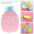 thumbnail image 1 of Pelota antiestrés con forma de piña de Ghojet, juguetes sensoriales para aliviar el estrés, cuentas blandas, juguetes para apretar con forma de piña, juguetes antiestrés para niños y adultos, 1 of 8