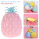 thumbnail image 1 of Ghojet - 4 pelotas antiestrés con forma de piña, juguetes sensoriales para aliviar el estrés, juguetes para apretar con forma de piña para niños y adultos, 1 of 8