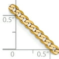 thumbnail image 5 of 14K Gold Beveled Curb Chain 20", 5 of 5