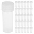 thumbnail image 1 of Miangastore 50pcs Empty Powder Bottles Portable Sample Bottles Small Containers with Screw Cap(5ml), 1 of 8