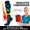 thumbnail image 7 of 7 Pairs Medical Sport Compression Socks - 15-20mmhg Graduated Knee-High Support for Men & Women, Ideal for Soccer, Running, and Nurses, 7 of 7