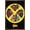 Bronze Framed Version, variant on Marvel Animation X-Men '97: Season 2 (2026) - X Logo Wall Poster, 14.725" x 22.375"