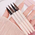 thumbnail image 4 of Lápiz Delineador de ojos líquido suave Natural resistente al agua ultrafino de secado rápido duradero delineador de ojos negro marrón cosméticos de maquillaje de ojos （A02, 4 of 5