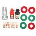 thumbnail image 1 of Battery Terminal Clip,Pair of Copper Battery Positive Negative Connectors Battery Terminal Clamp Crafted with Care, 1 of 5