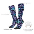 thumbnail image 4 of Balery Funny Skull Flower Calcetines novedosos Calcetines deportivos Calcetines hasta la rodilla Calcetines de algodón Calcetines originales y geniales, 4 of 6