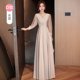 thumbnail image 1 of Ropa de dama de honor de boda, vestido de dama de honor de grupo de Hermanas Simple y atmosférico, temperamento femenino, vestidos de noche delgados, 1 of 5