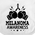 thumbnail image 4 of Inktastic Melanoma Awareness Skin Cancer Boys or Girls Baby Bib, 4 of 4