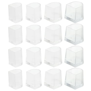 16 Pairs Clear Heel Protector Heel Tips Caps Non-skid Heel Protectors for High Heel Shoes