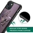 thumbnail image 6 of FKBRCL4U Compatible With iPhone 15 Case, Purple Diamond Shiny Butterfly Pattern For Girl Ultra Protection Shockproof Soft Silicone TPU Non-Slip Back, 6 of 7