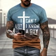 thumbnail image 2 of Playeras Hombre Deportivas Para Hombre Moda Casual Manga Corta Pulóver Camiseta Impresa Top, 2 of 5