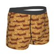 thumbnail image 3 of Daiia Dachshund Dog Puppy Men's Underwear Boxer Briefs, Cotton Stretch Moisture-Wicking Underwear-Small, 3 of 9