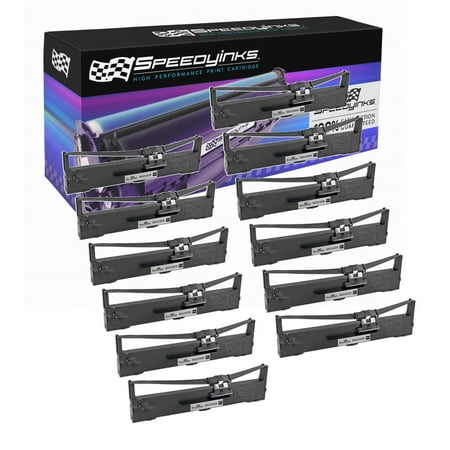 Fx 890 Impact Printer (Speedy Inks - 12PK Compatible Black Ribbon Cartridges for Epson S015329 for use in FX-890 Impact Printer, FX-890N Impact Printer, MX-80 F/T Impact Printer, LQ-1500 Impact Printer, Epson)