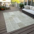 thumbnail image 6 of Addison Rugs Chantille Indoor/Outdoor Traditional Patchwork Taupe Washable Rectangle Rug, 3' x 5', 6 of 6