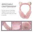 thumbnail image 2 of Gymnture winter Plush Cat Ear Winter Ear Muffs - Folding Cartoon Earshield, 2 of 11