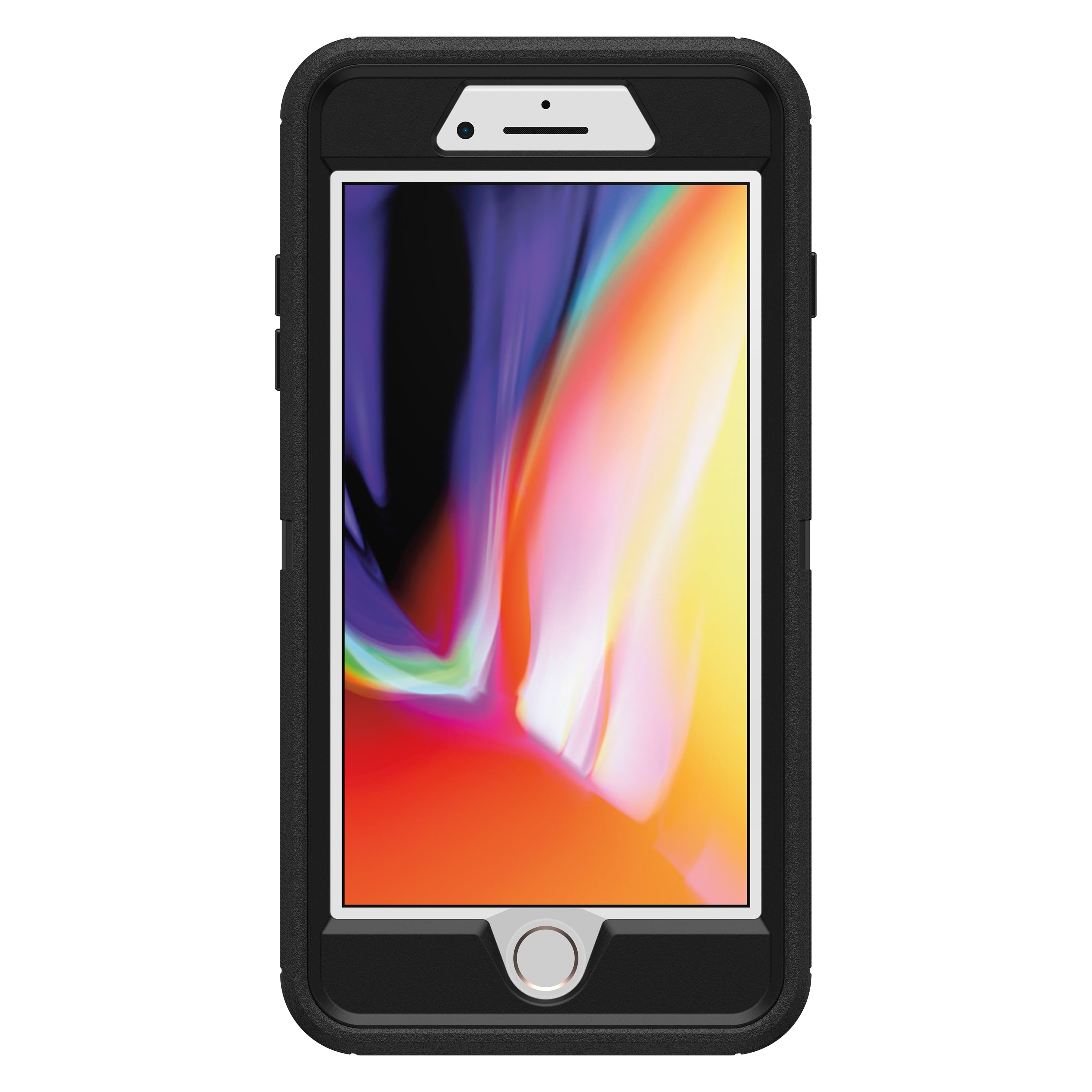 OtterBox iPhone 7 Plus/8 Plus Defender Series Protective Case, Black