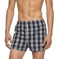 thumbnail image 3 of Men's Calvin Klein 3-pack Cotton Classics Woven Boxers Color: Black Patterned Size: S, 3 of 4