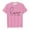 Pink, variant on Tiijoy Toddler Girls Casual Short Sleeve T Shirt Letter Print Crew Neck T Shirt, Sizes 3-4T