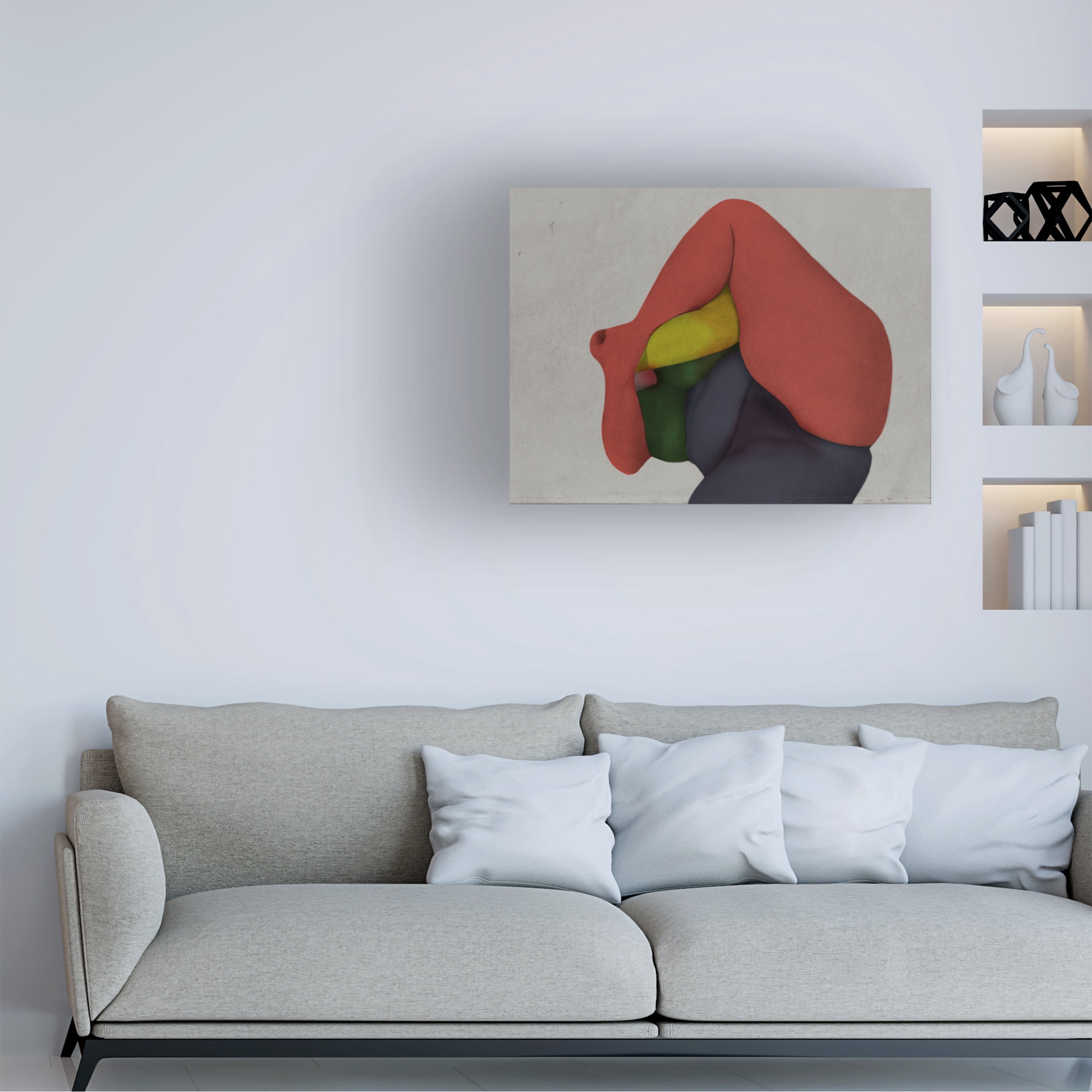 Canvas Wall Art - Nel Talen 'Nature Morte 3' Wall Art for Living Room, Bedroom, or Office DÃ©cor by Trademark Fine Art - 32 x 24 Inches