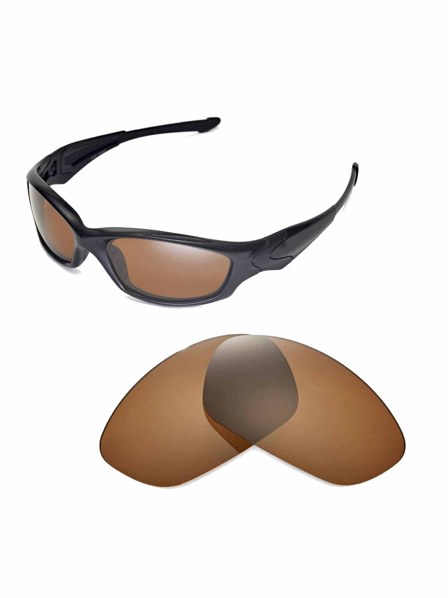 Walleva Brown for Oakley Straight Jacket Sunglasses - Walmart.com