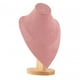 thumbnail image 4 of Exhibición de joyas Busto de maniquí Busto de cadena Soporte de busto Base de madera con collar de base 126x18x28cm, 4 of 9