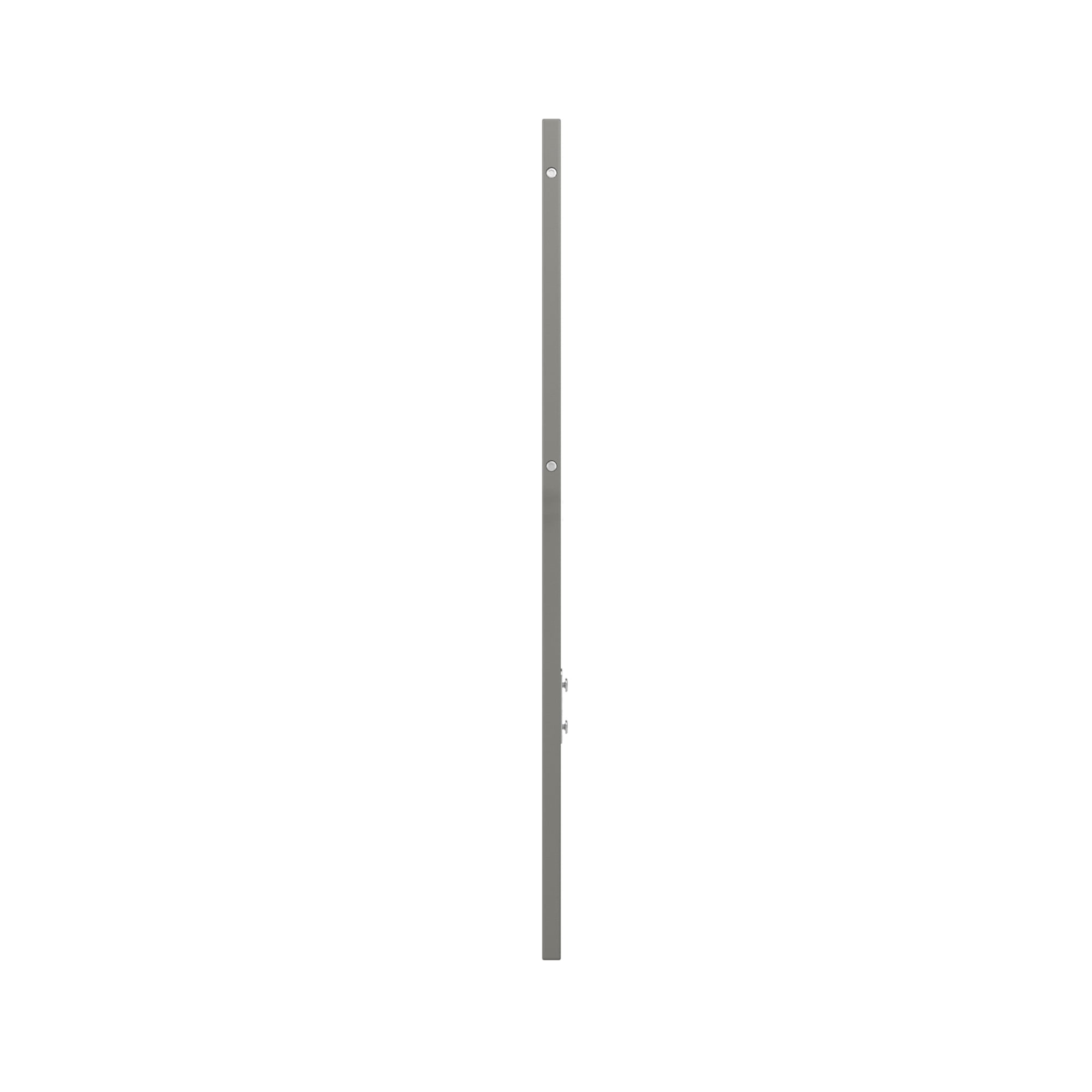 AFI Warren Arched Slatted Wood Headboard with 2 USB Ports, Full, Grey