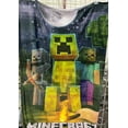 thumbnail image 1 of Exclusiva! Cobija Frazada Ultra Suave Minecraft, 1 of 1