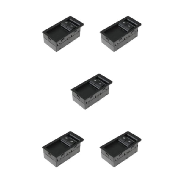 Speravity Interruptor de empuje de ventana de energía eléctrica de coche con Panel lateral de plástico profesionales del hogar Reparación de Type2