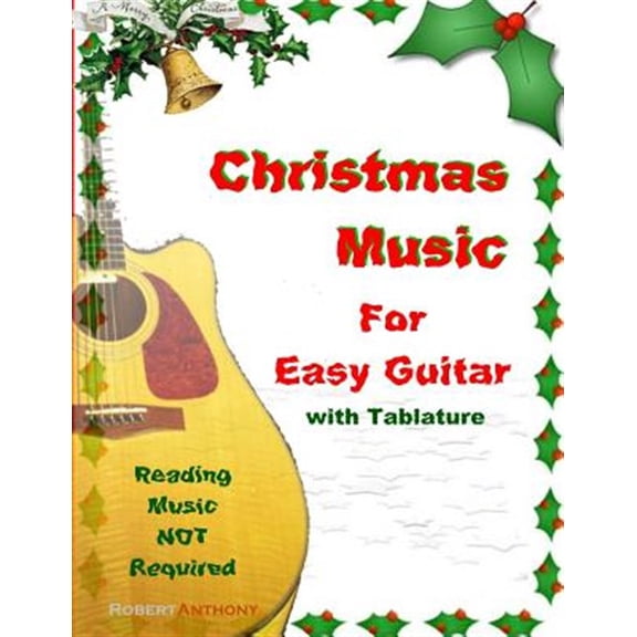 Pre-Owned Christmas Music for Easy Guitar with Tablature