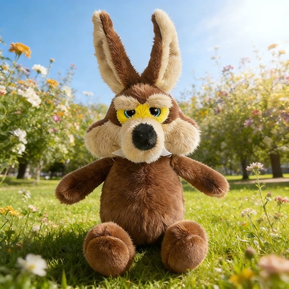 Big Tail Wolf Plush Toy,Stuffed Animal Doll,Cute Kids Toy,Cuddly Wolf Plush,Bedtime Companion,Imaginative Play Toy,Birthday Gift,Soft Plush Toy,Interactive Kids Toy,Wolf Plush Animal
