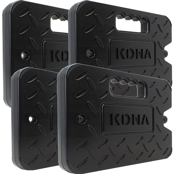 Kona XL 4 lb. Black Ice Pack for Coolers Extreme Long Lasting (5C
