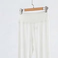 thumbnail image 5 of ylioge M-5X Plus Size Pajama Pants for Women Elastic High Waisted Modal-Trousers Womens Casual Solid Color Stretchy Straight Leg Homewear Pajamas Pant, 5 of 5