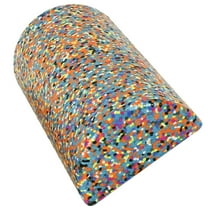 HAMPPLIES Foam Roller Half Circle Yoga Massage Roller Multi-Colored 1Pcs