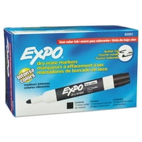 Expo Low Odor Dry Erase Marker, Bullet Tip 12ct Deals