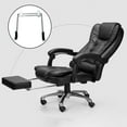 thumbnail image 2 of serony Repose-Pieds Rétractable sous Bureau, Repose-Pieds Rotatif pour Chaise en Maille, 2 of 9