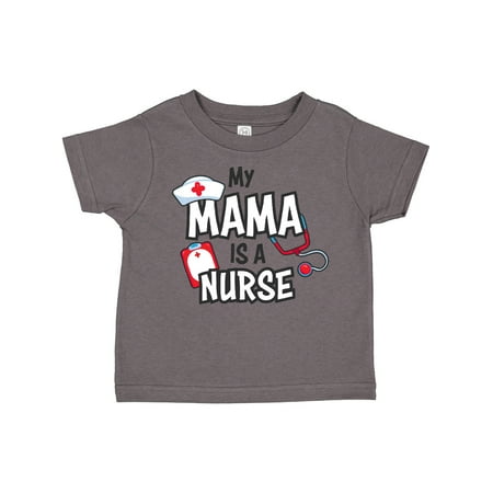 

Inktastic My Mama is a Nurse Gift Toddler Boy or Toddler Girl T-Shirt