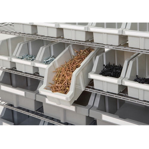Seville Classics Commercial Bin Rack w/ Wheels - 22 Bins NEW FREE SHIPPING