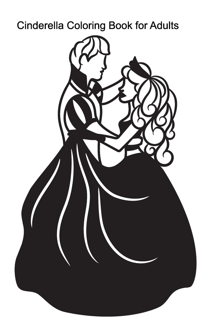 Download Cinderella Coloring Book for Adults (Paperback) - Walmart ...